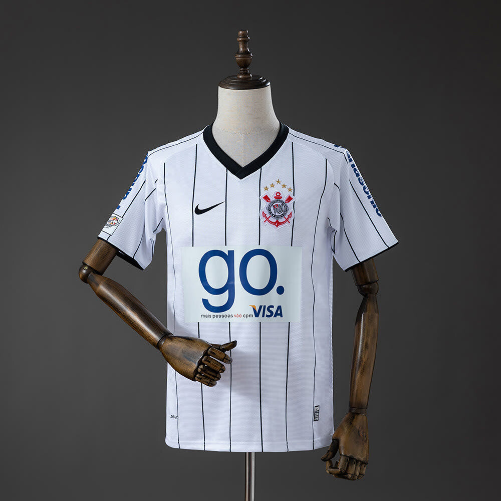 Camisa Retrô Torcedor Masculina Corinthians I 2009