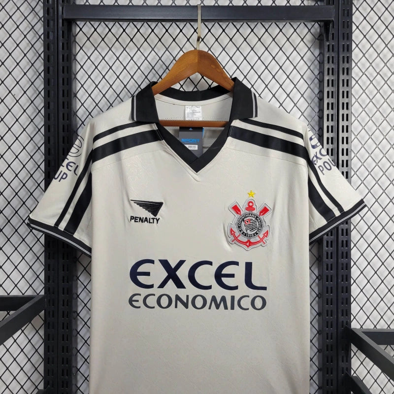 Camisa Retrô Torcedor Masculina Corinthians II 1998