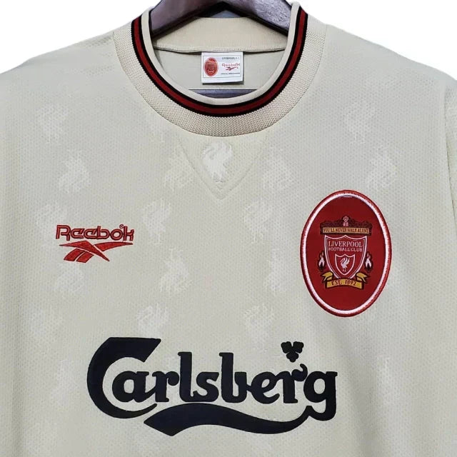 Camisa Retrô Torcedor Masculina Liverpool 1996