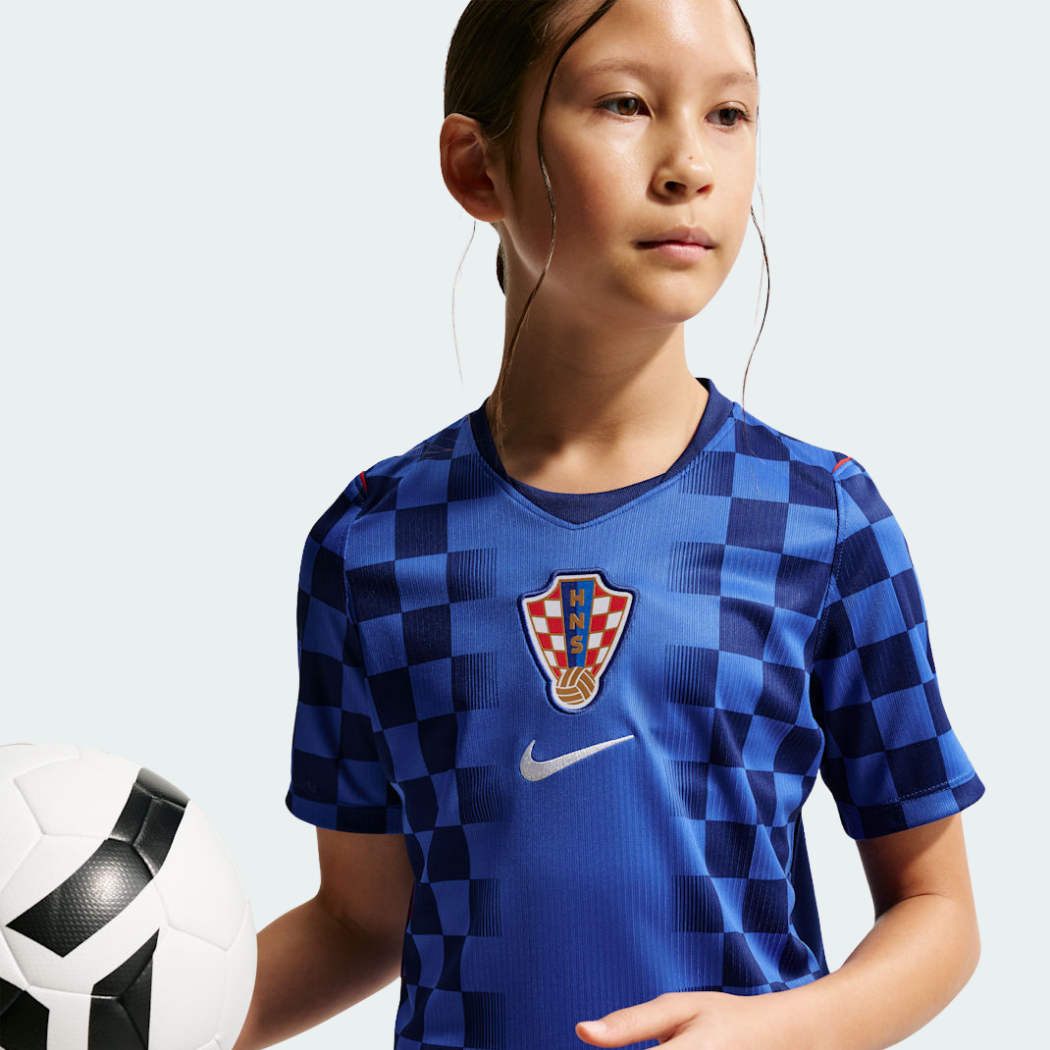 Camisa Torcedor Infantil Croácia II 2026 Copa do Mundo