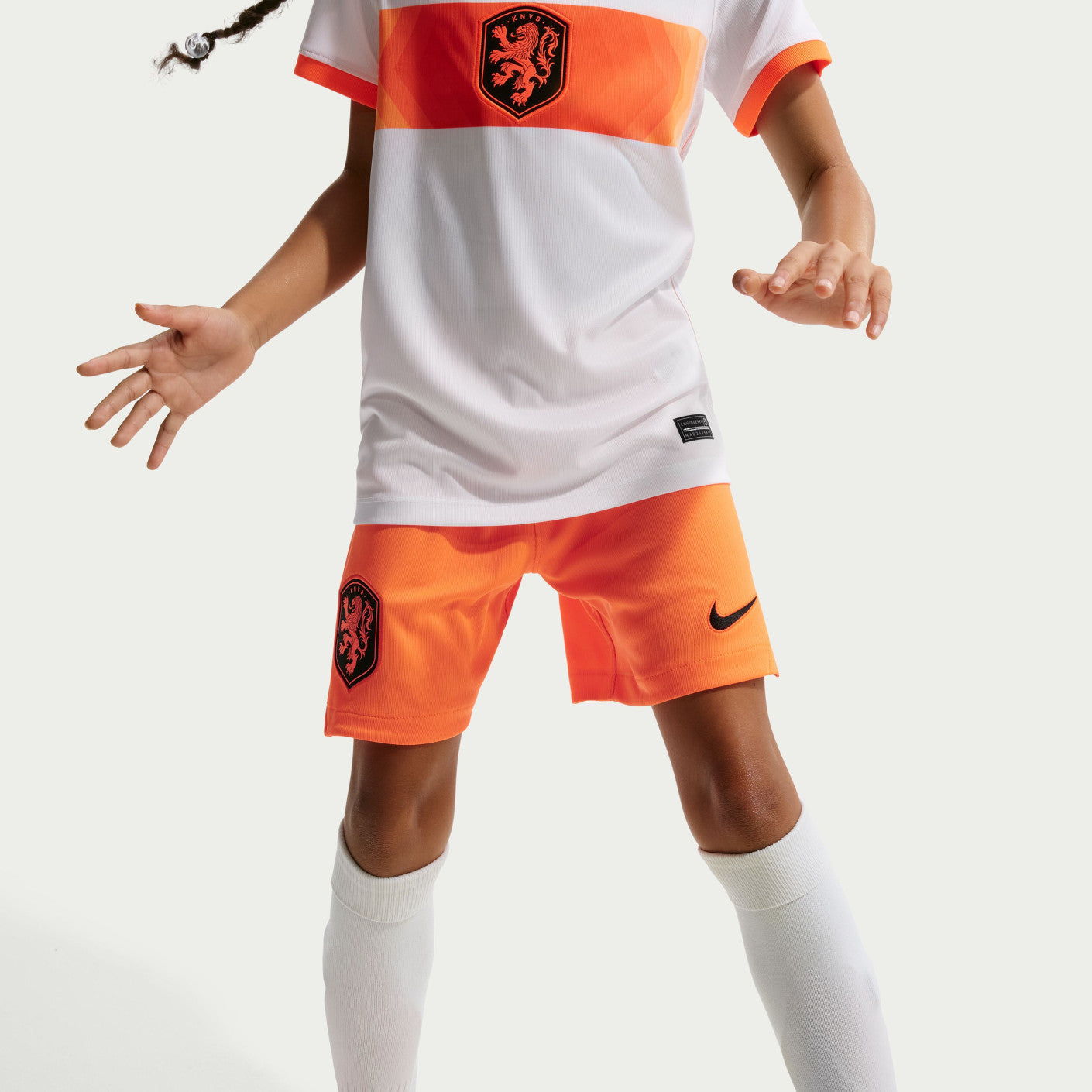Conjunto Infantil Holanda Away 26/27