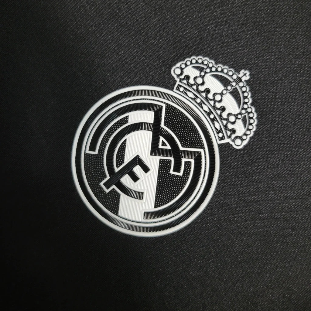 Camisa Manga Longa Retrô Torcedor Masculina Real Madrid III 2016