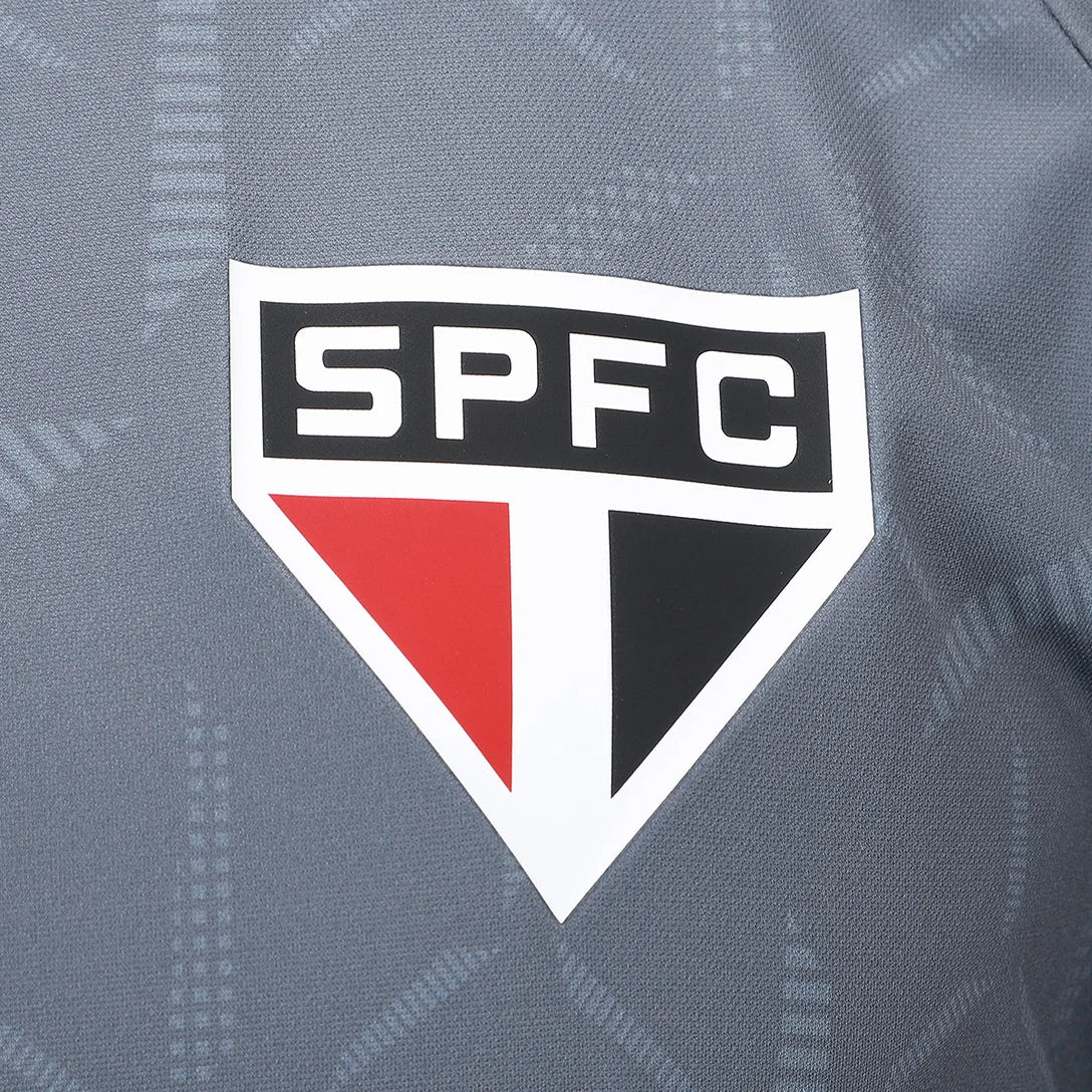 Camisa São Paulo Treino Cinza 25/26 - Torcedor Masculina Lançamento