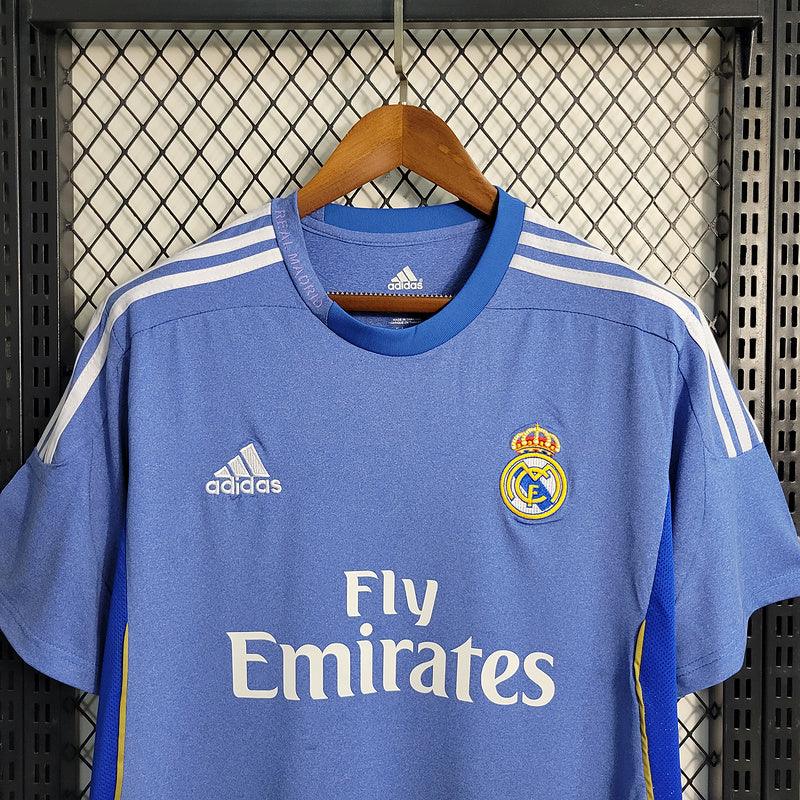 Camisa Retrô Real Madrid 2013/14 Masculino Azul