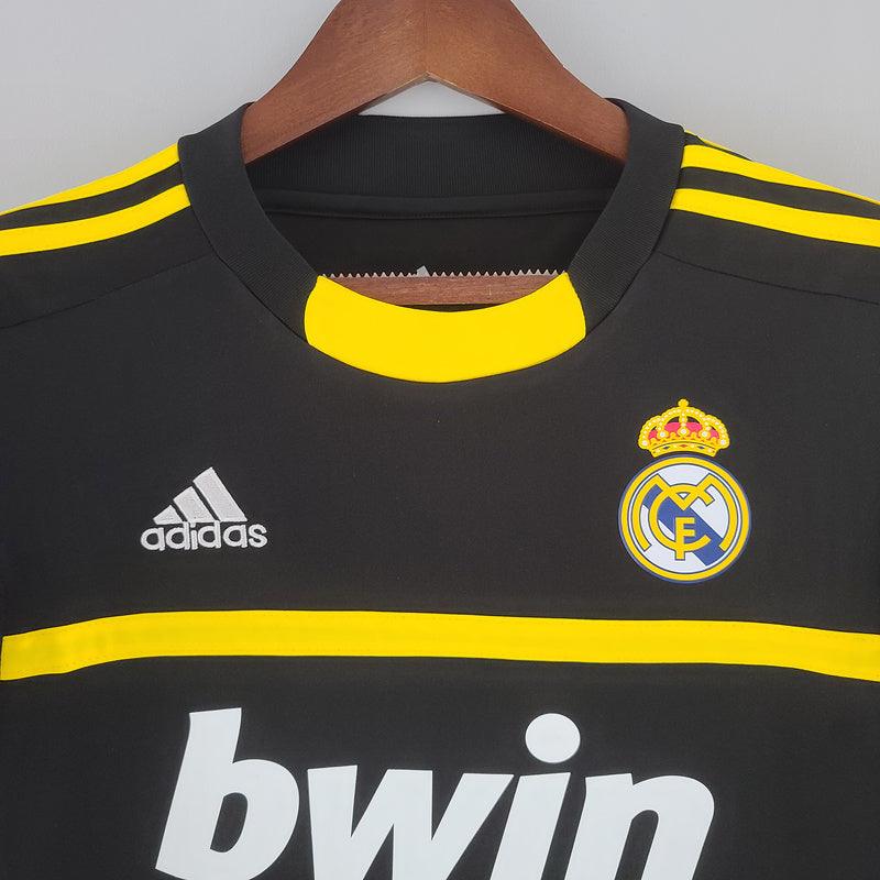 Camisa Real Madrid Goleiro 2011/12 Retrô - Preta