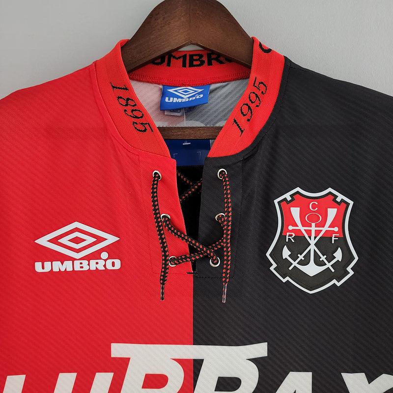 Camisa Flamengo Third 2008/09 Retrô Masculina - Vermelho