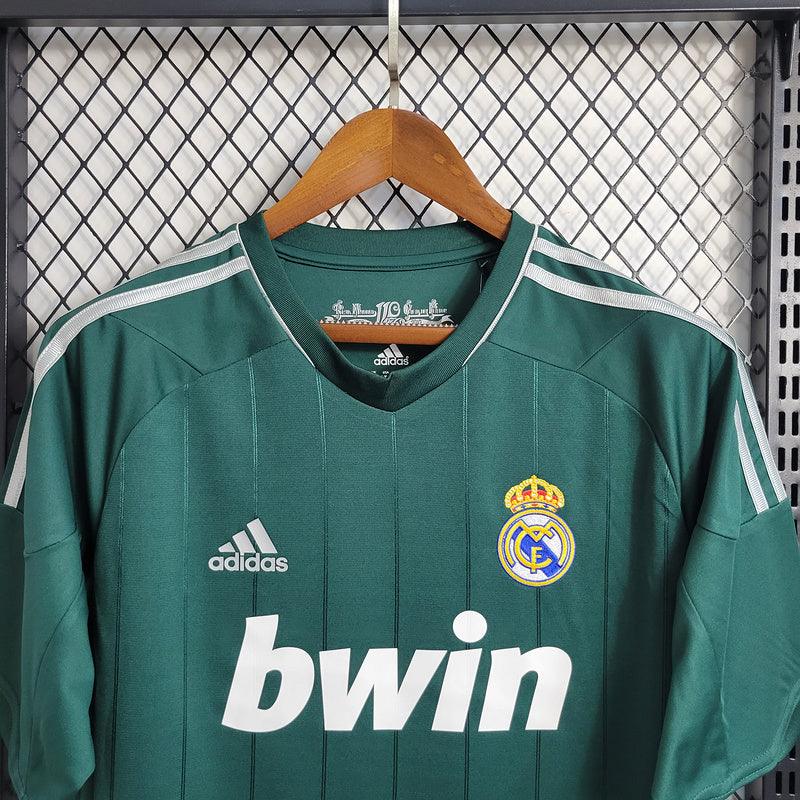 Camisa Retrô Real Madrid Away 2012/13 Masculino Verde