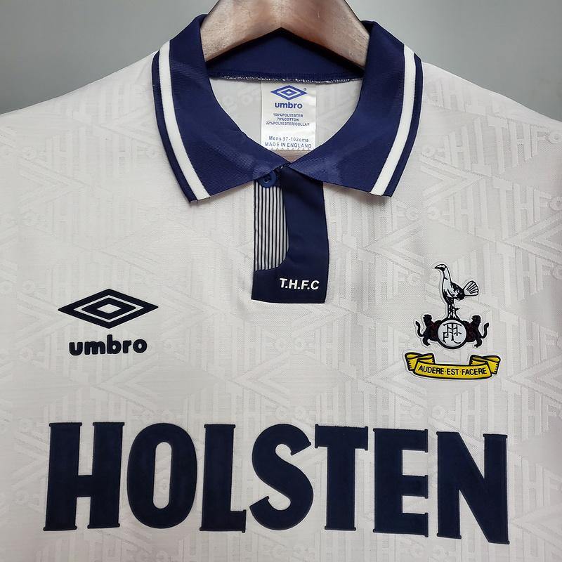 Camisa Tottenham Home 1994/95 Retrô/ Branca