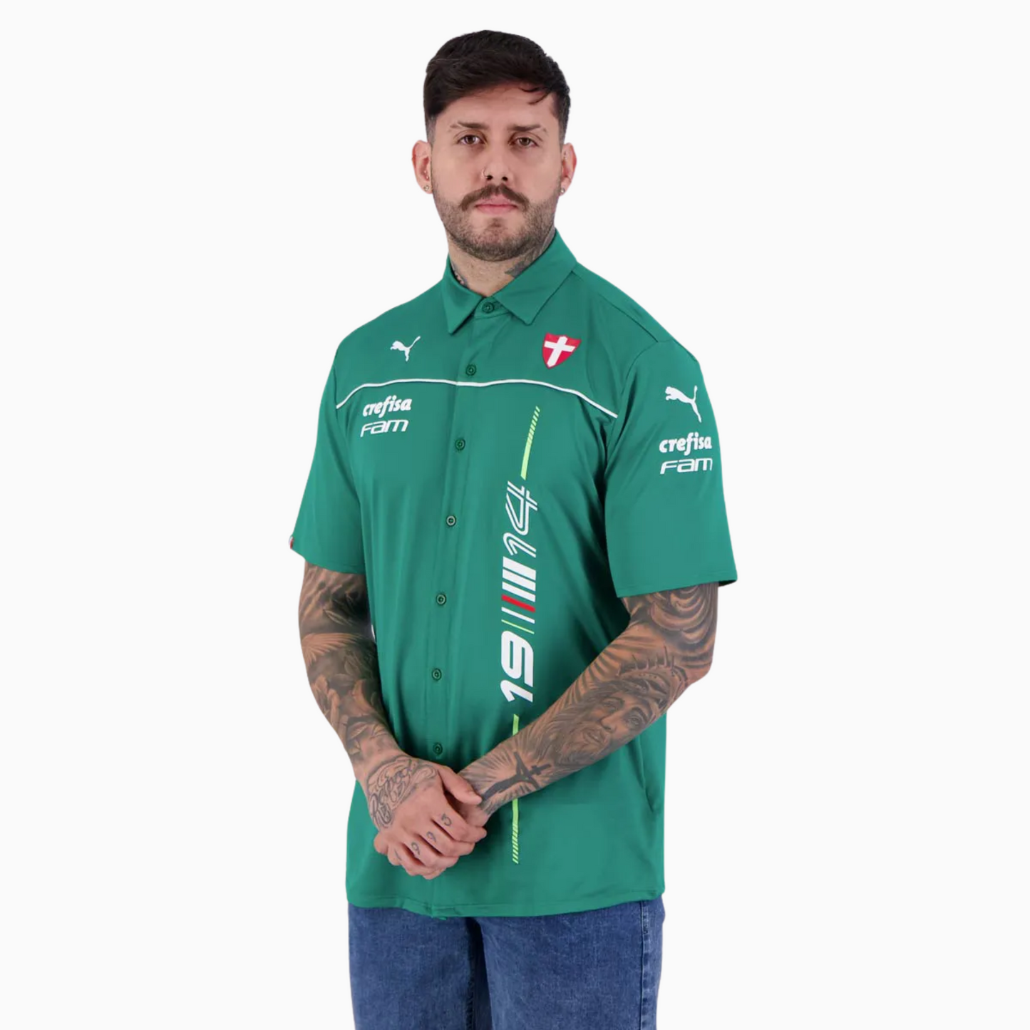 Camisa Torcedor Masculina Palmeiras Motorsport