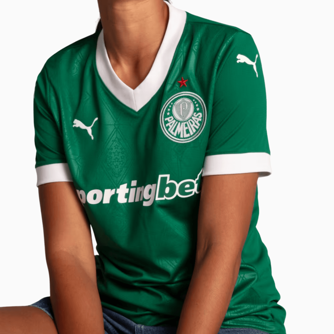 Camisa Torcedor Feminina Palmeiras I 2025/2026