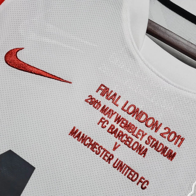 Camisa Manchester United Retrô 2010/2011 Branca