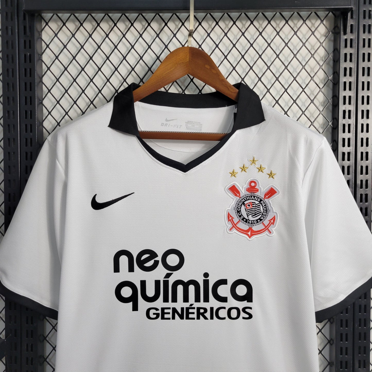 Camisa Retrô Torcedor Masculina Corinthians II 2011