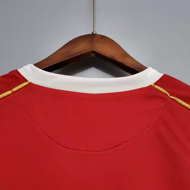 Camisa Retrô Manchester United 2006/07 Masculino Vermelho