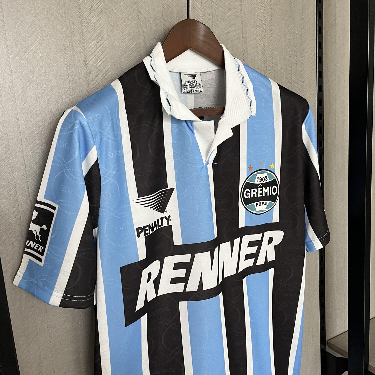 Camisa Grêmio Titular 95/96 - Versão Retrô Renner