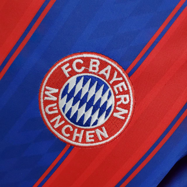 Camisa Retrô Torcedor Masculina Bayern de Munique 1995