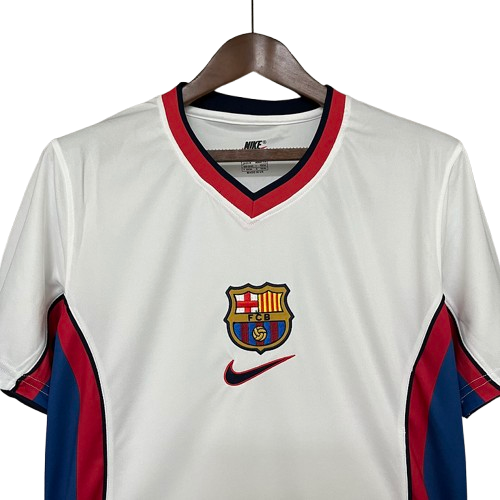 Camisa Retrô Barcelona Away 98/1999 Masculino