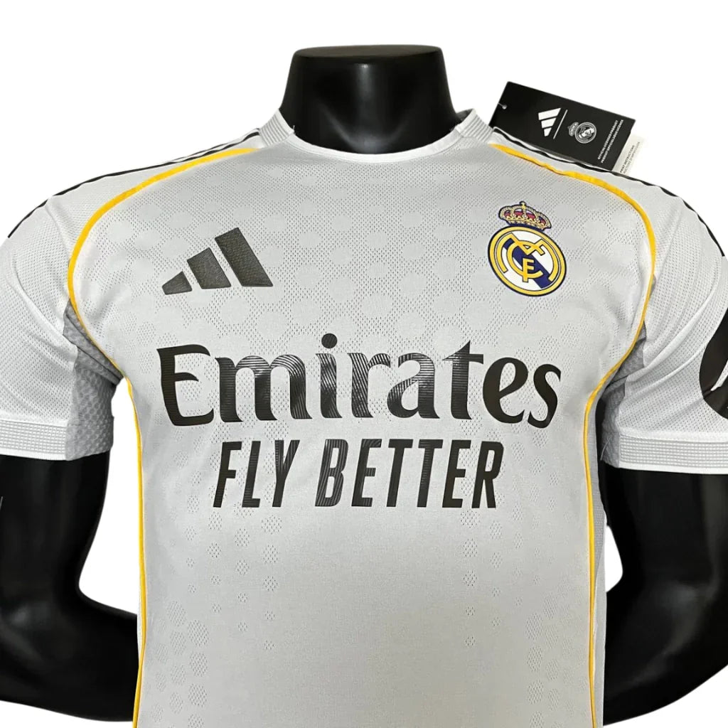 Camisa Real Madrid Home 25/26 - Jogador Masculina