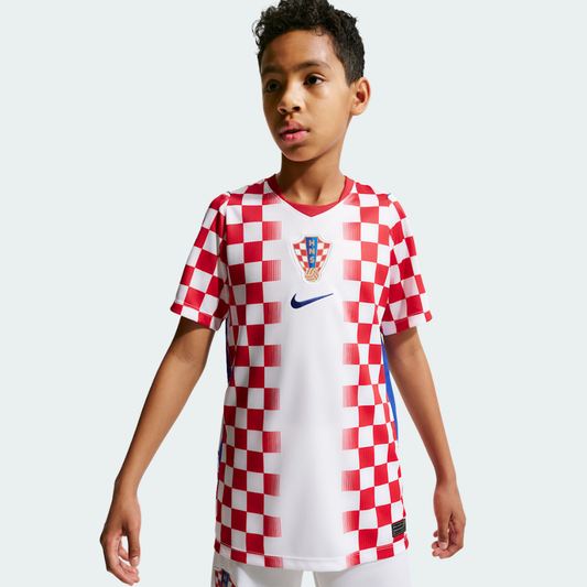 Camisa Torcedor Infantil Croácia I 2026 Copa do Mundo