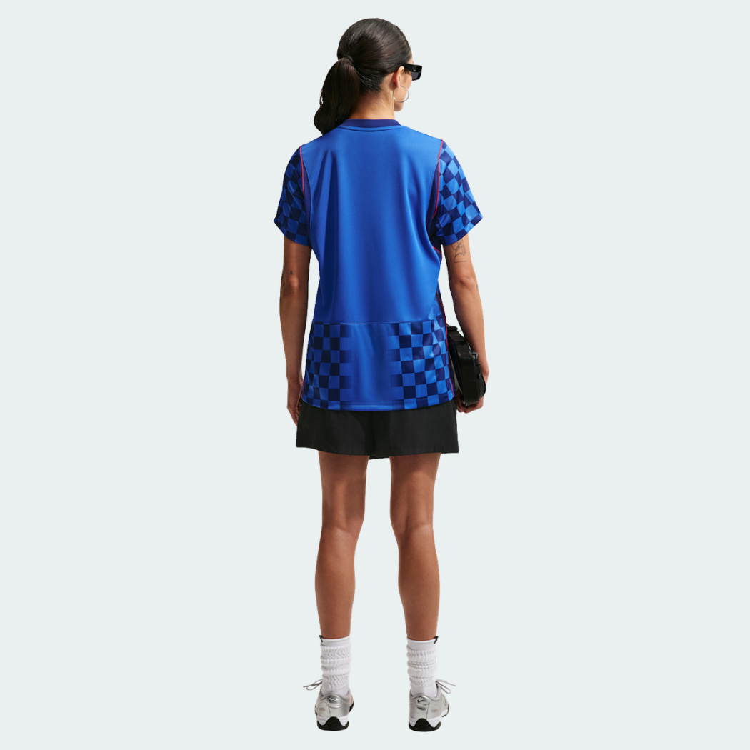 Camisa Torcedor Feminina Croácia I 2026 Copa do Mundo
