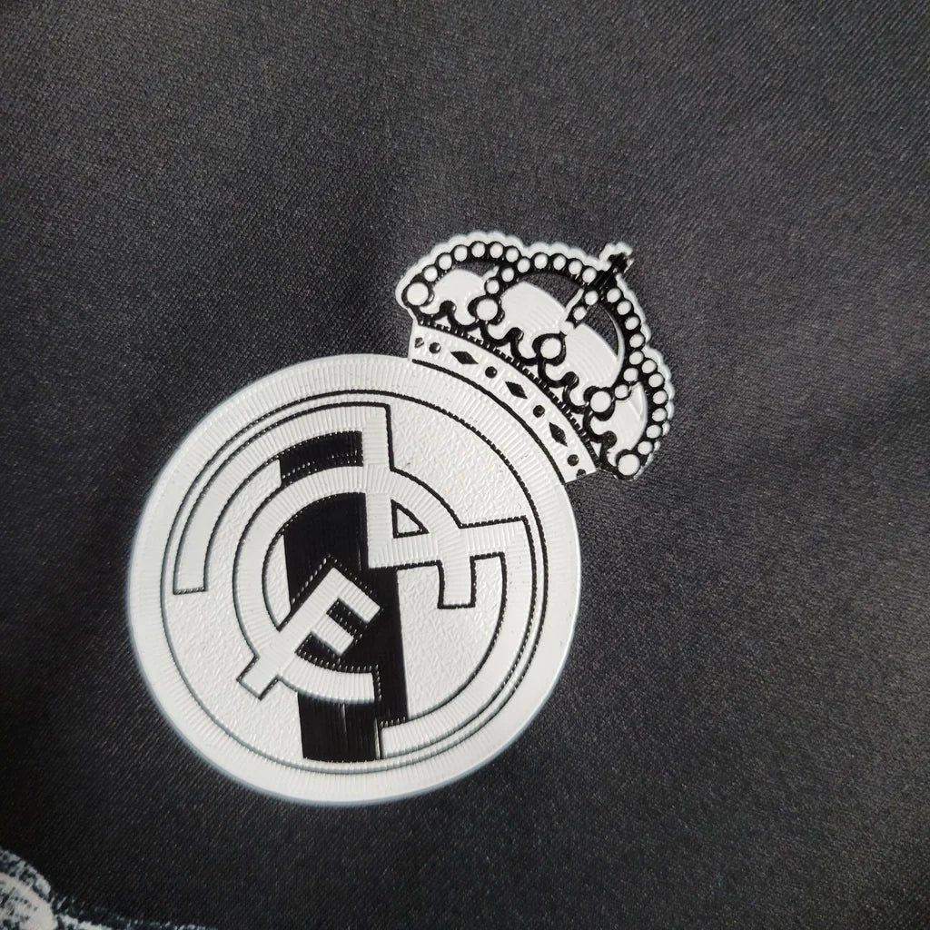 Camisa Retrô Real Madrid III Third 2014/15 Masculino Preto