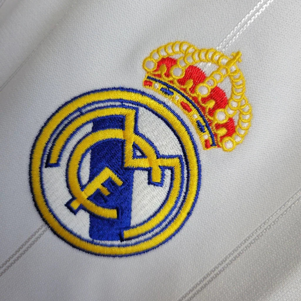 Camisa Retrô Real Madrid I Home 2012/13 Masculino Branco