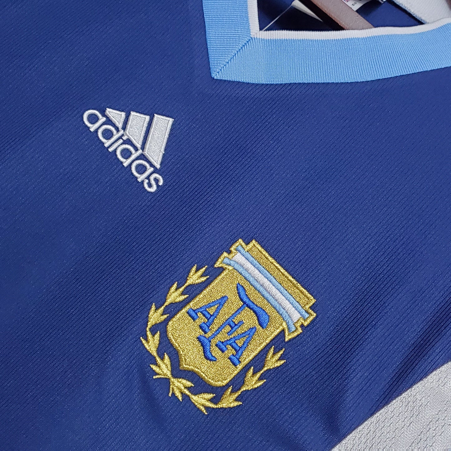 Camisa Retrô Torcedor Masculina Argentina II 1998