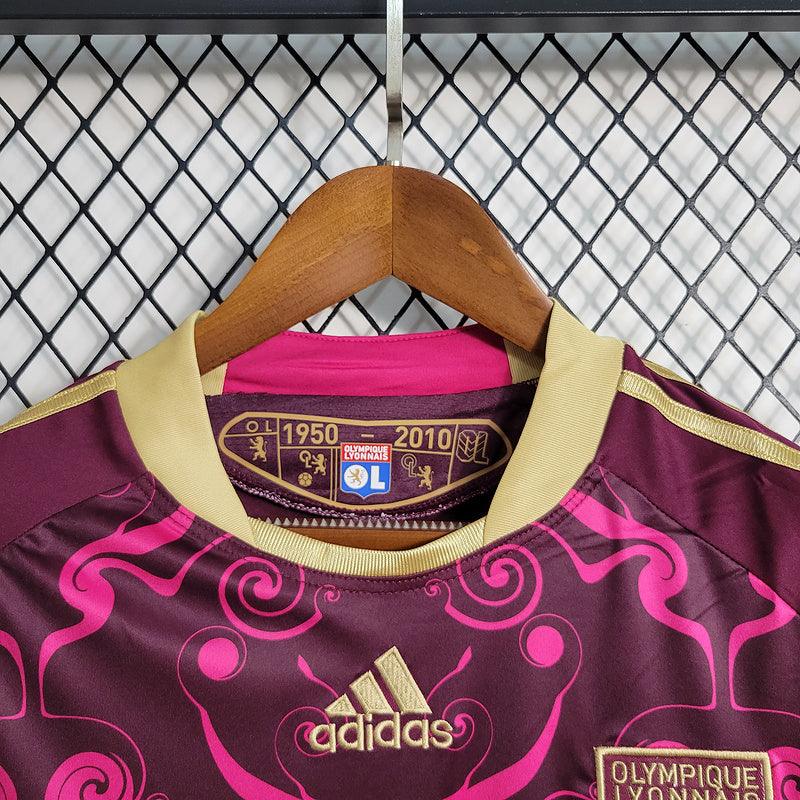 Camisa Retrô Lyon 2010/11 Masculino Rosa