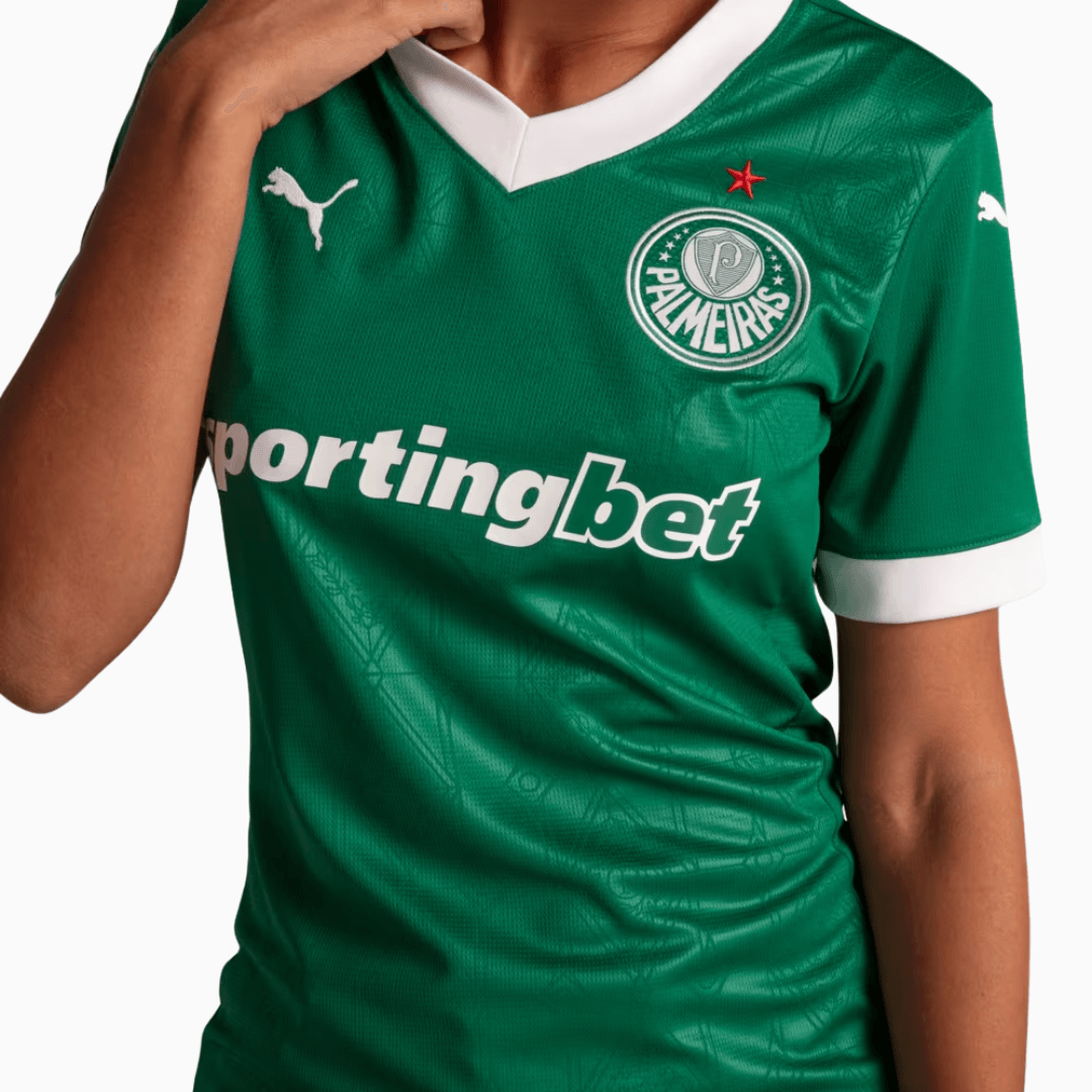 Camisa Torcedor Feminina Palmeiras I 2025/2026