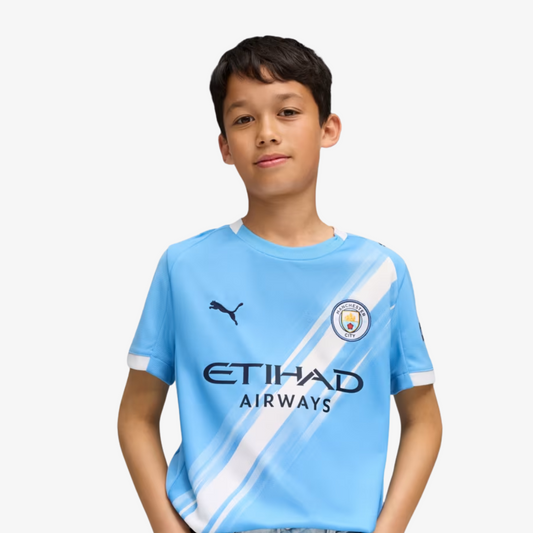 Conjunto Infantil Manchester City I 2025/2026