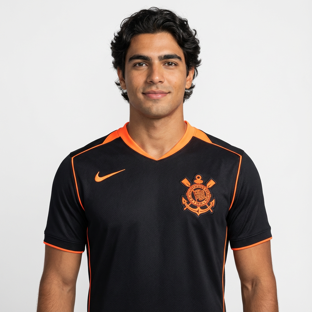 Camisa Torcedor Masculina Corinthians III 2025/2026