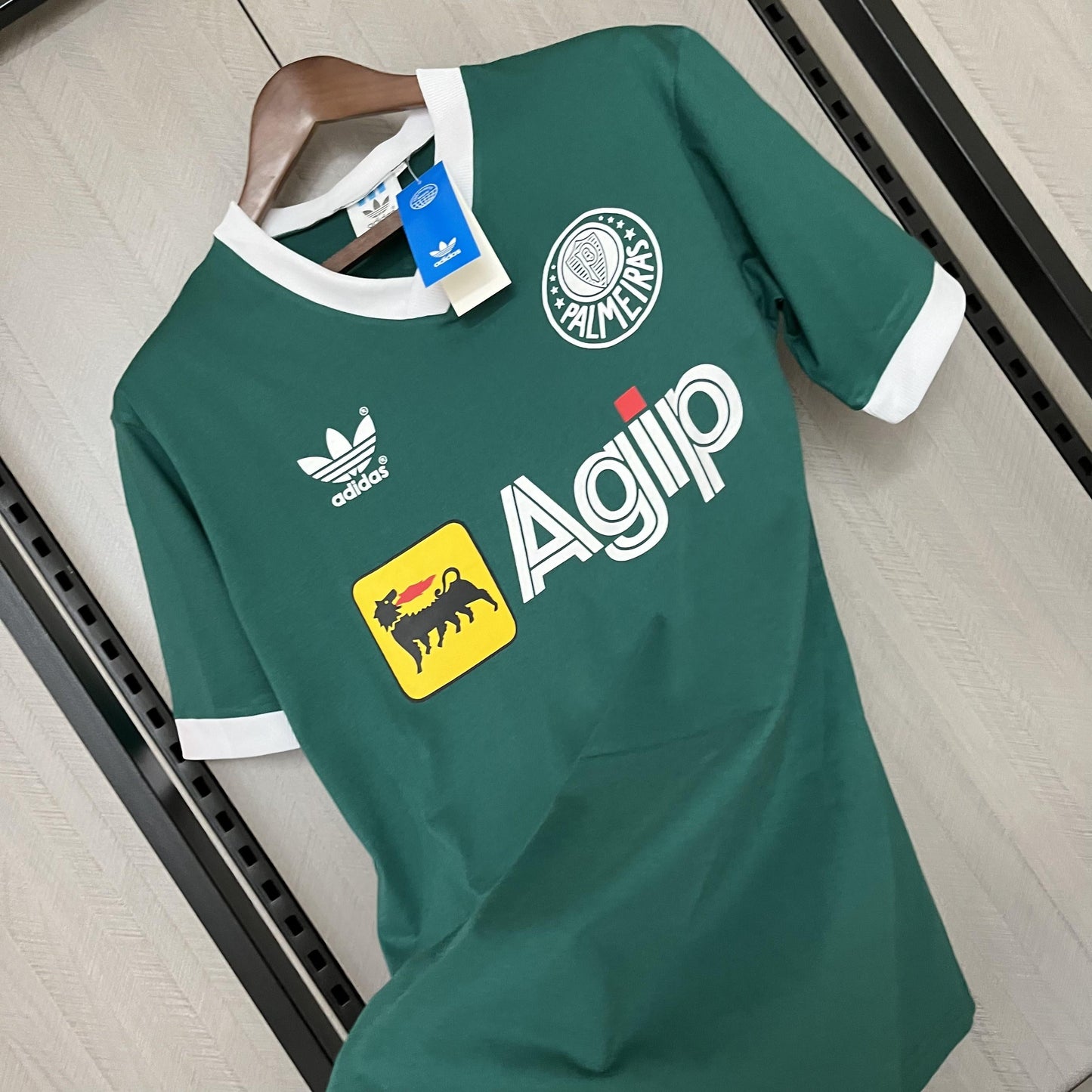 Camisa Retrô Torcedor Masculina Palmeiras 1987