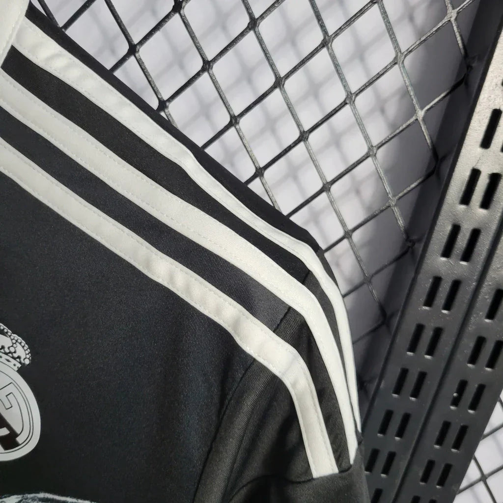 Camisa Retrô Real Madrid III Third 2014/15 Masculino Preto