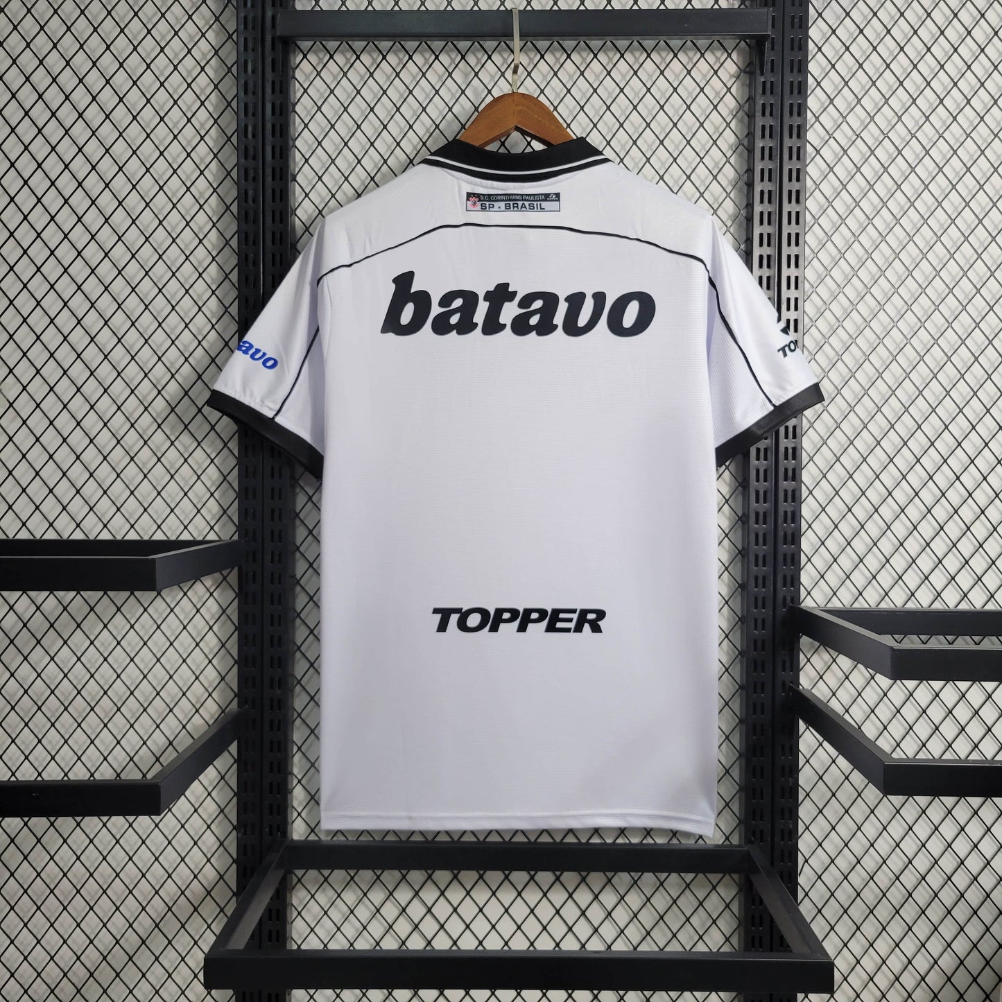 Camisa Retrô Torcedor Masculina Corinthians II 1999