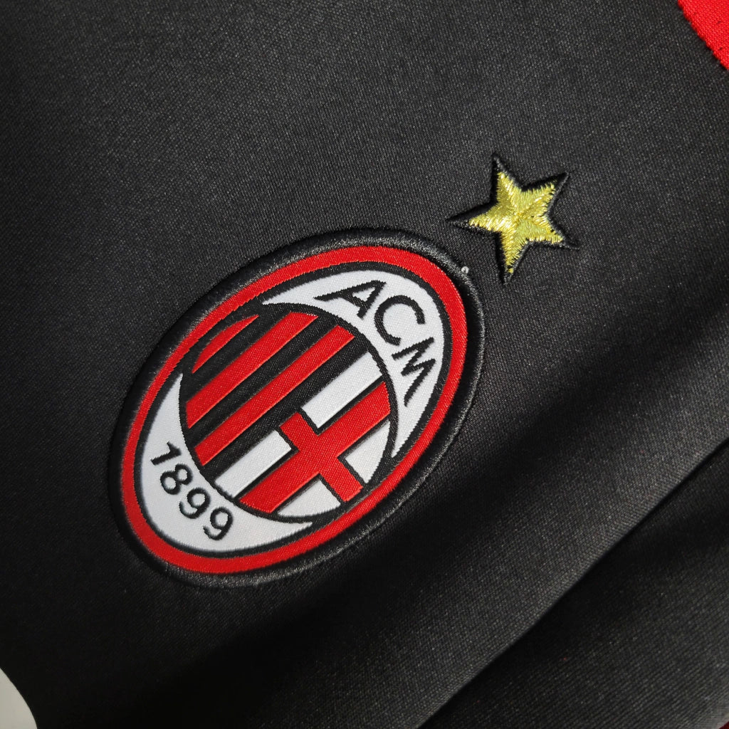 Camisa Retrô Milan III 2007/08 Masculino Preto