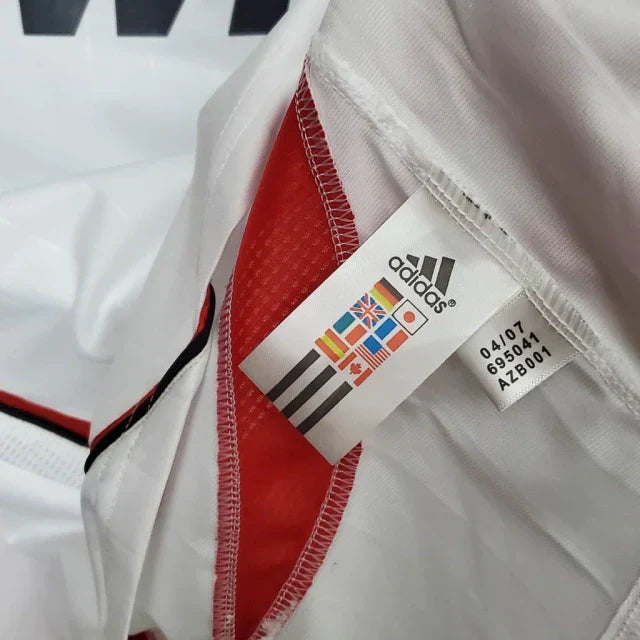 Camisa Retrô Milan II Away 2006/07 Masculino Branco