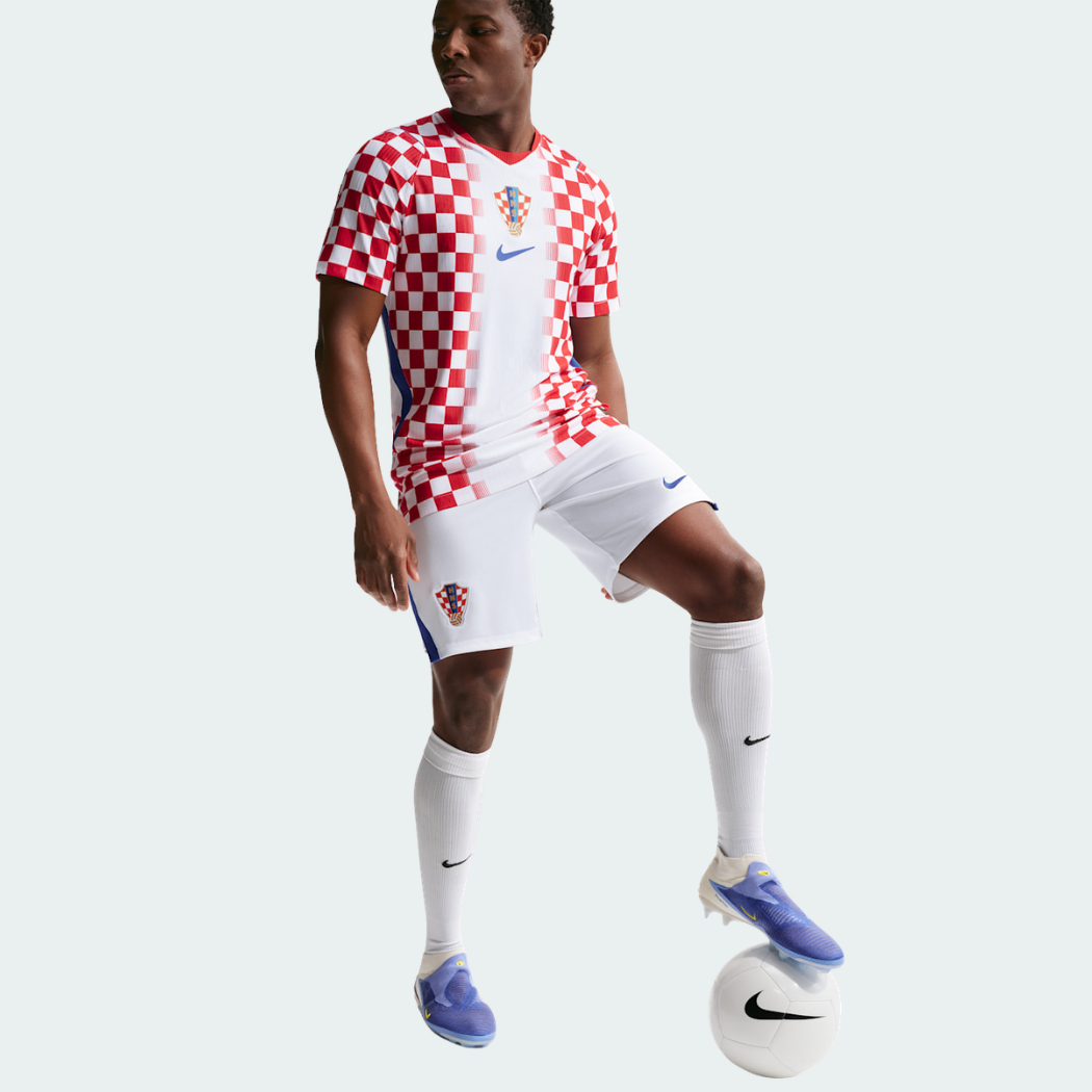 Camisa Jogador Masculina Croácia I 2026 Copa do Mundo