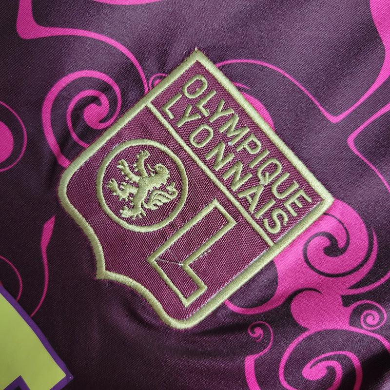Camisa Retrô Lyon 2010/11 Masculino Rosa
