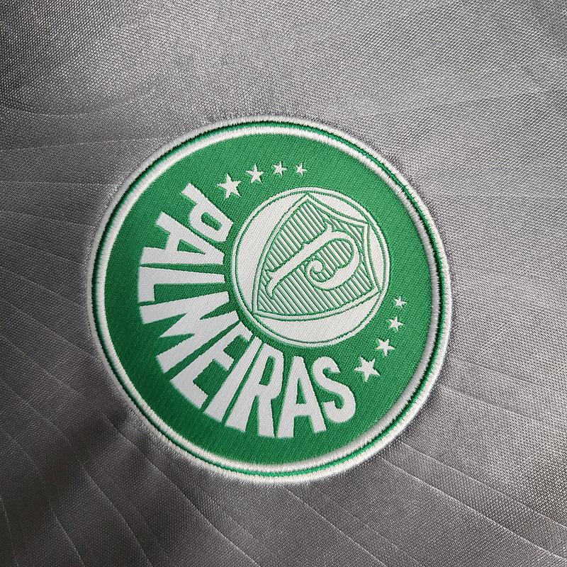 Camisa - Palmeiras 2015 Retrô- Cinza/Verde
