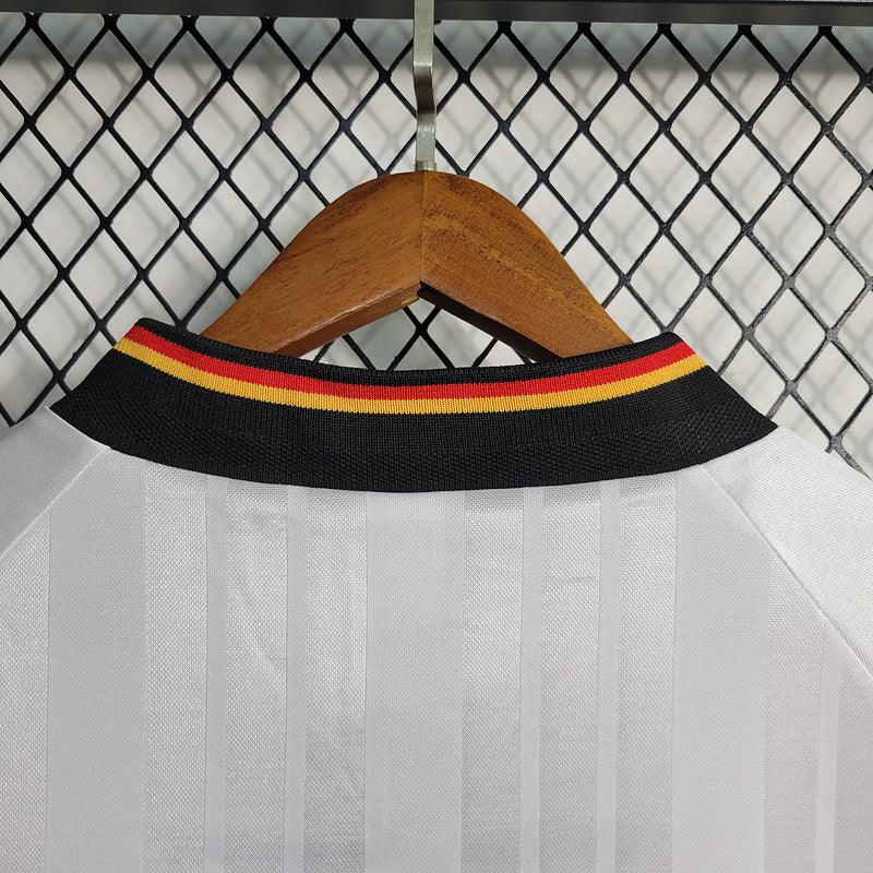 Camisa Alemanha Away 1992/93 Retrô- Branco