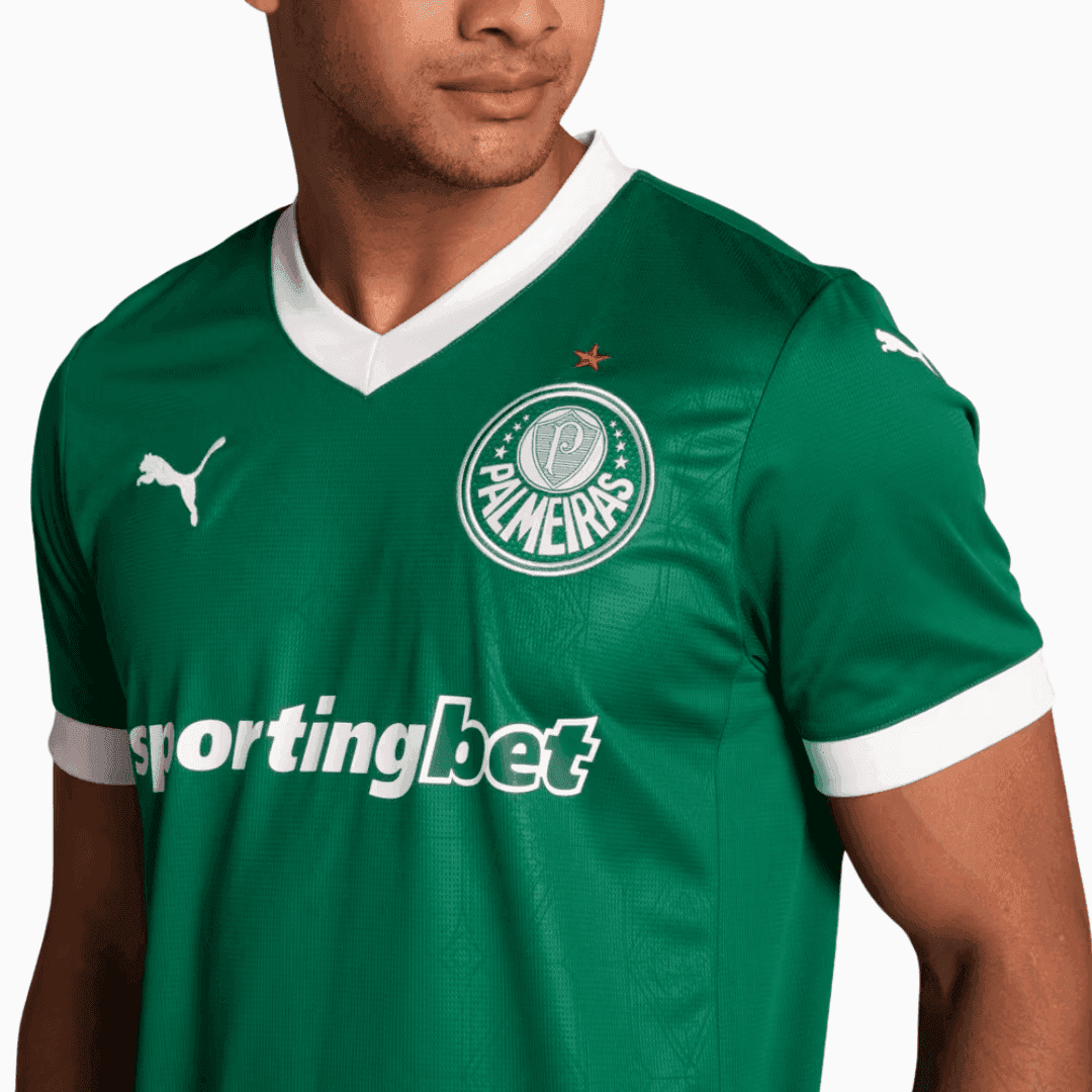 Camisa Torcedor Masculina Palmeiras I 2025/2026