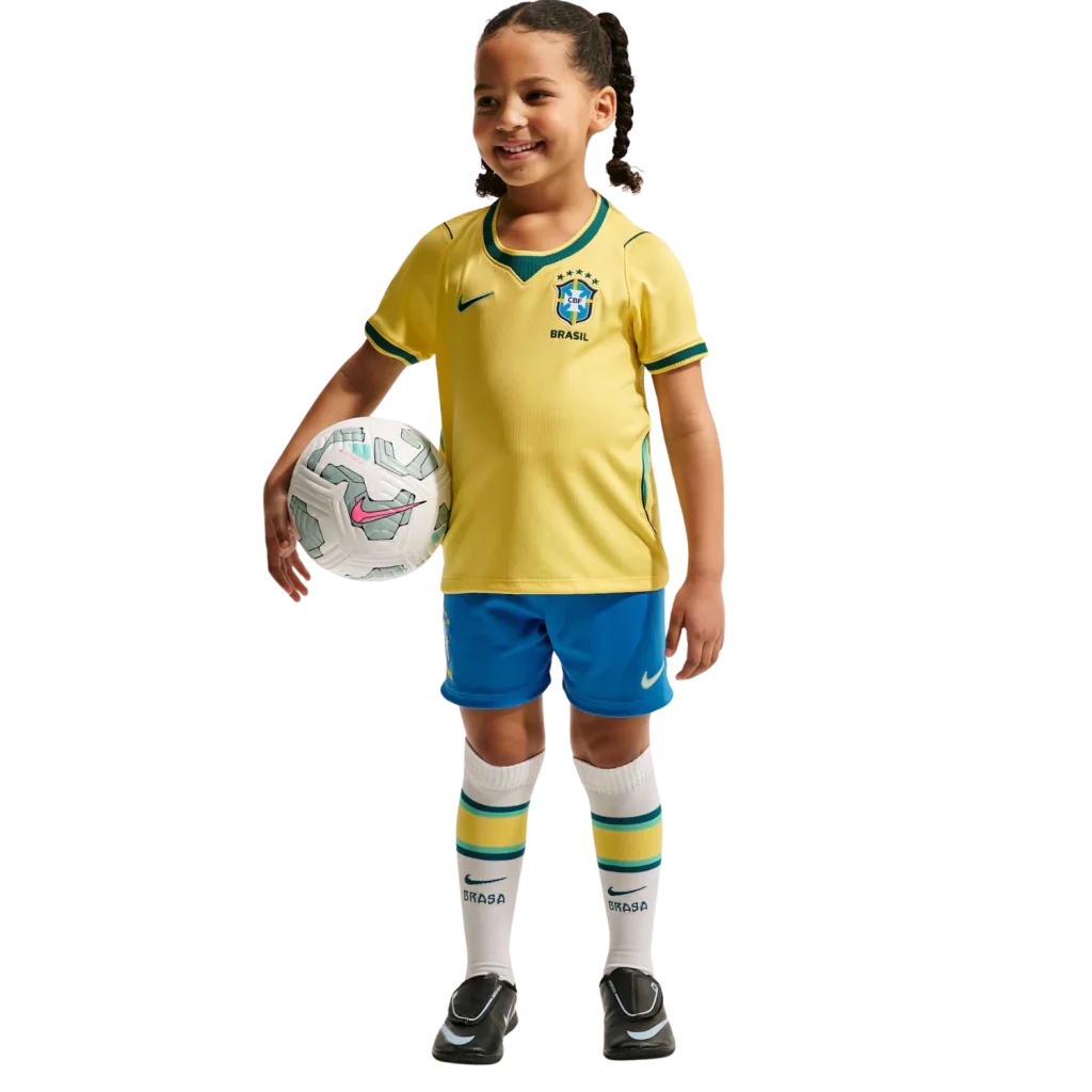 Conjunto Infantil Brasil Home 26/27