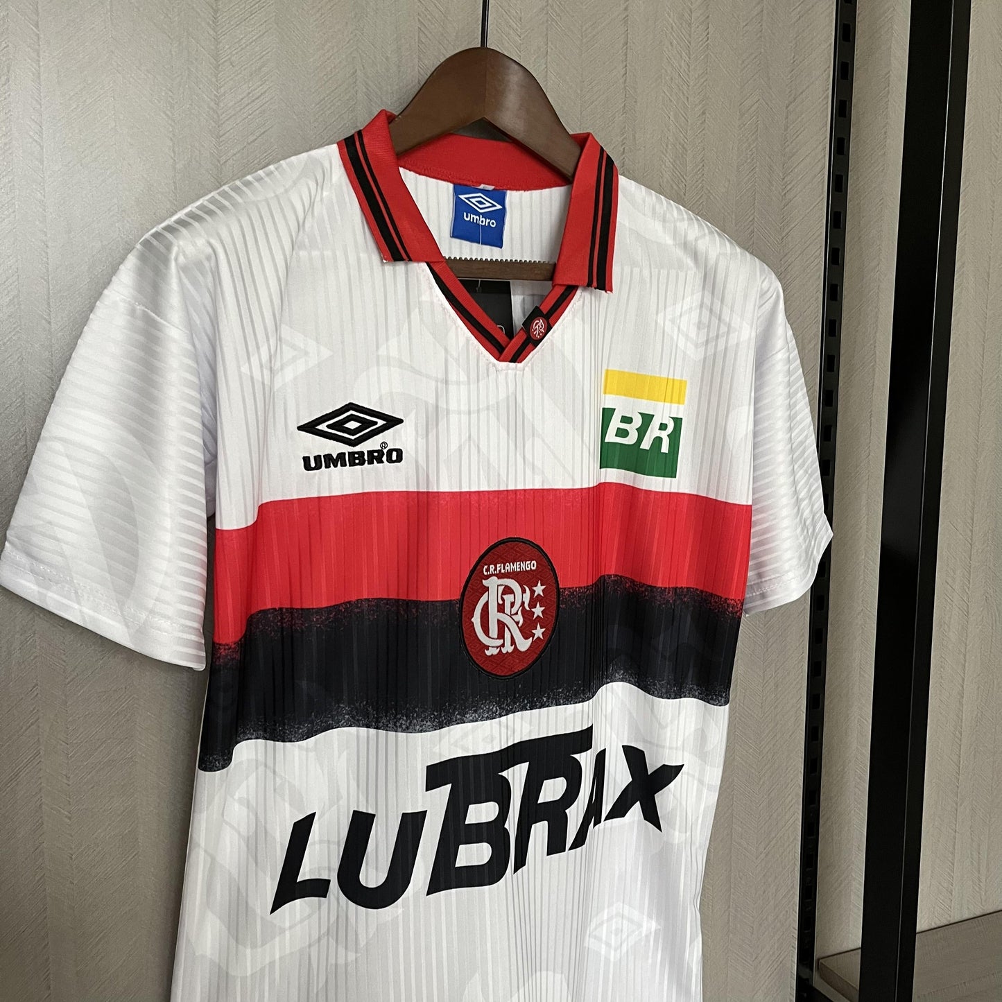Camisa Retrô Torcedor Masculina Flamengo II 1997