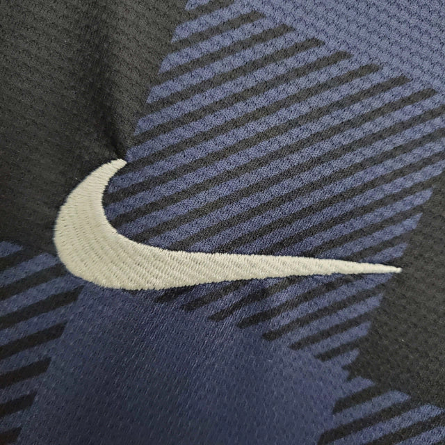 Camisa Manchester United Retrô 2013/2014 Azul Marinho