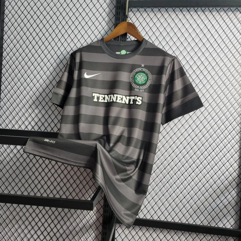 Camisa Retrô Celtic 125th Aniversário 2012/13 Masculino Preto