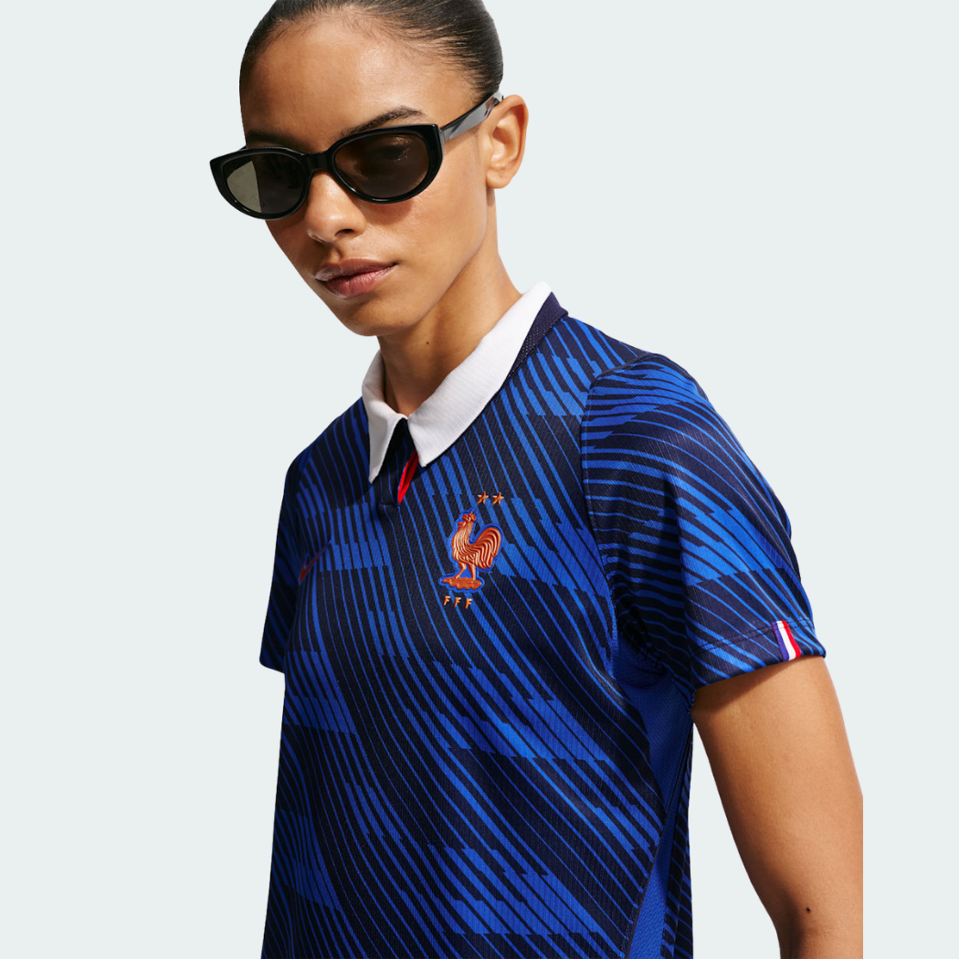 Camisa Torcedor Feminina França I 2026 Copa do Mundo