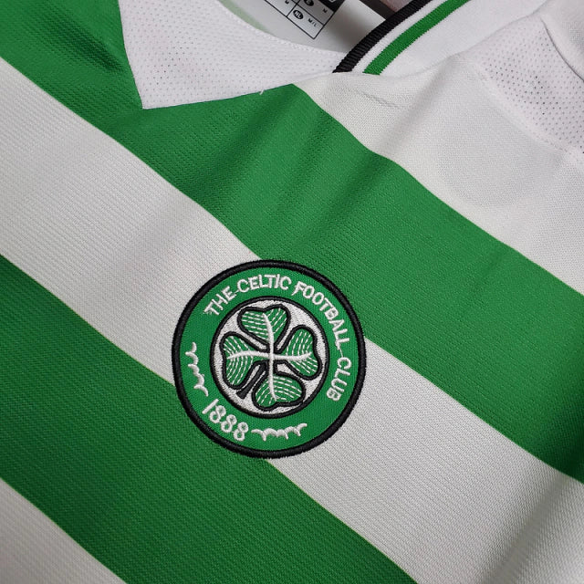 Camisa Celtic Retrô 2001/2003 Verde e Branca