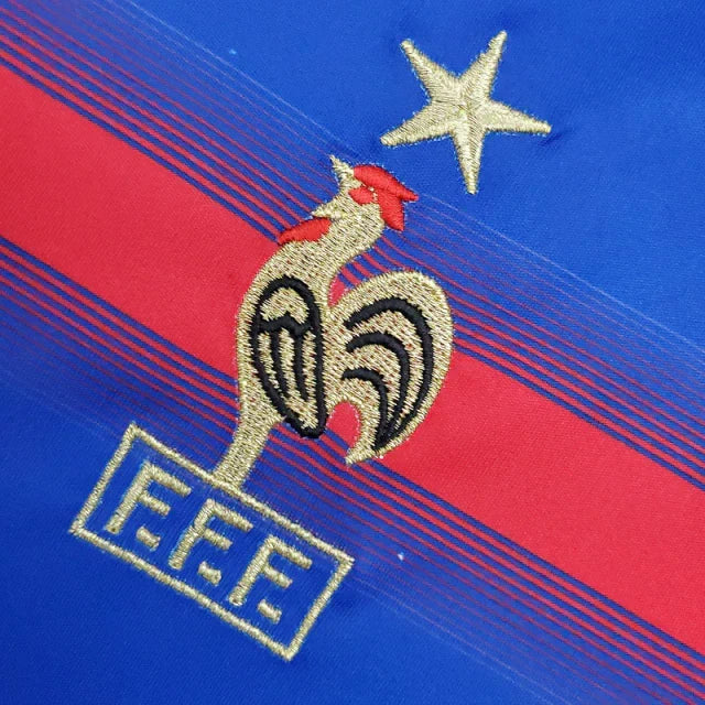Camisa Retrô Torcedor Masculina França 2004