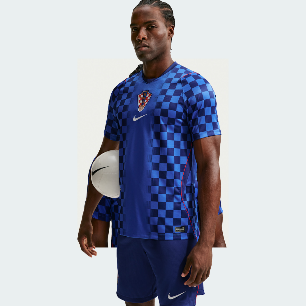 Camisa Torcedor Masculina Croácia II 2026 Copa do Mundo