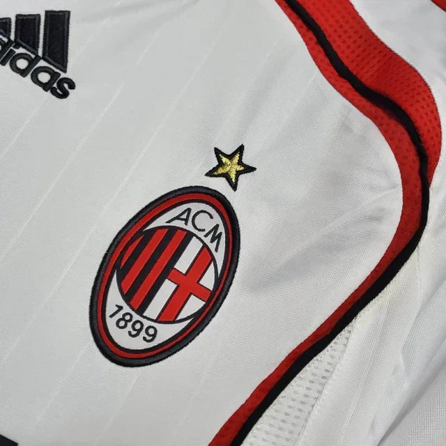 Camisa Retrô Milan II Away 2006/07 Masculino Branco