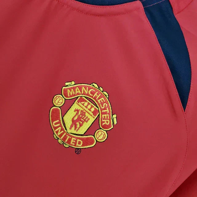 Camisa Retrô Torcedor Masculina Manchester United 2002